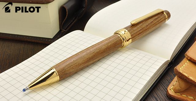 PILOT パイロット ボールペン カスタム槐 BKV-2MK-ME モクメ | ペンハウス