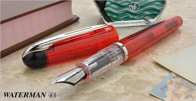 WATERMAN ウォーターマン 万年筆 クルトゥール クリアレッド | ペンハウス