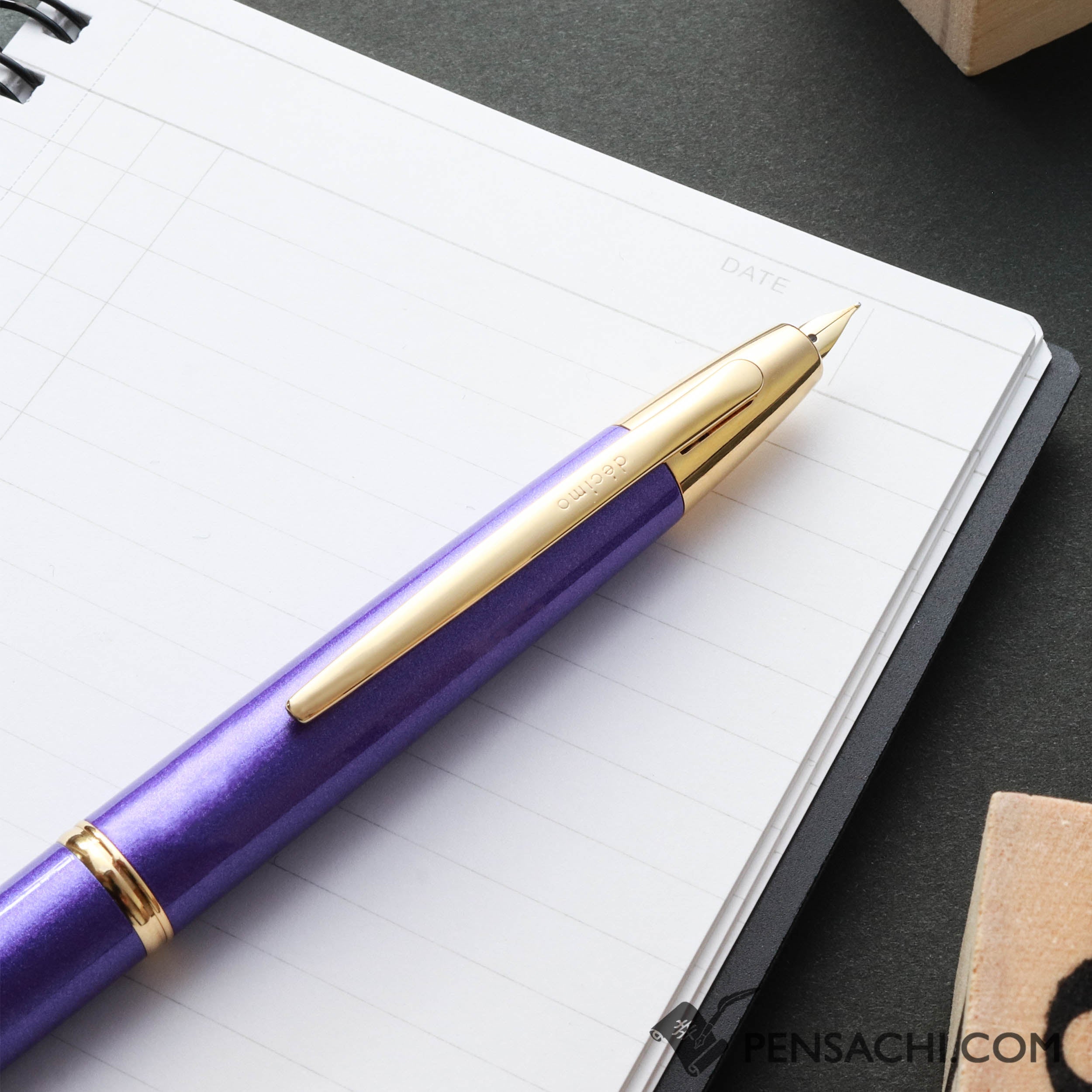 PILOT CAPLESS decimo 20colors Purple 細字 パイロットのノック式