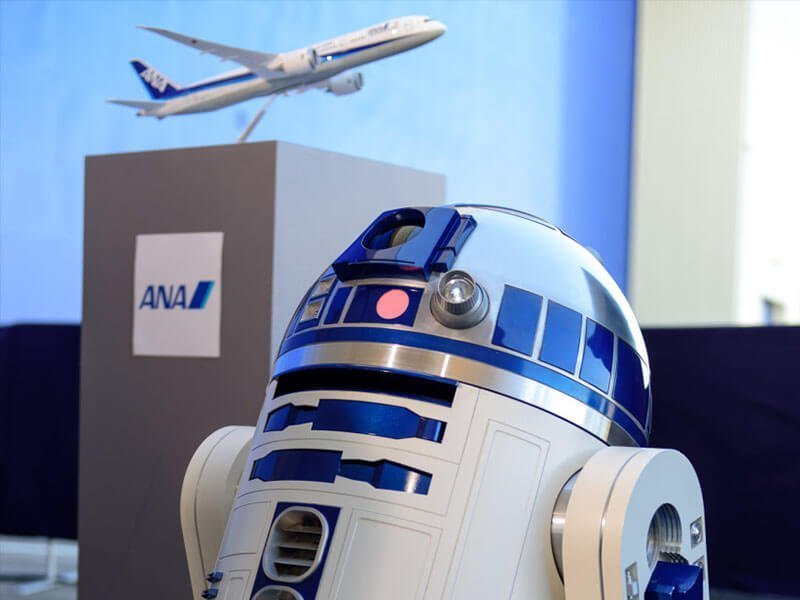 航空機・ヘリコプター JCwings JA604A starwars R2-D2 jet R2-D2 jet