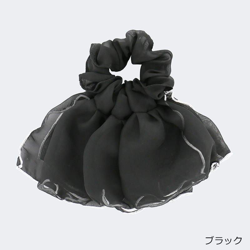 Flowering フラワーリング シュシュ HHS0618(ブラック): 通常| プラザ