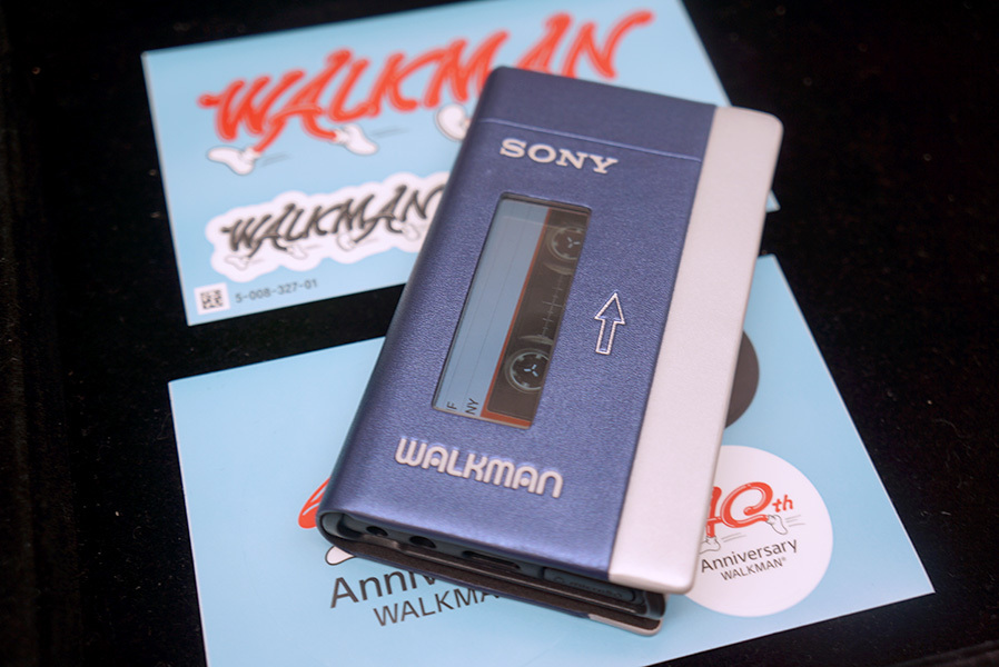 ソニー、初代カセットテープウォークマン特別デザインの限定モデル「NW