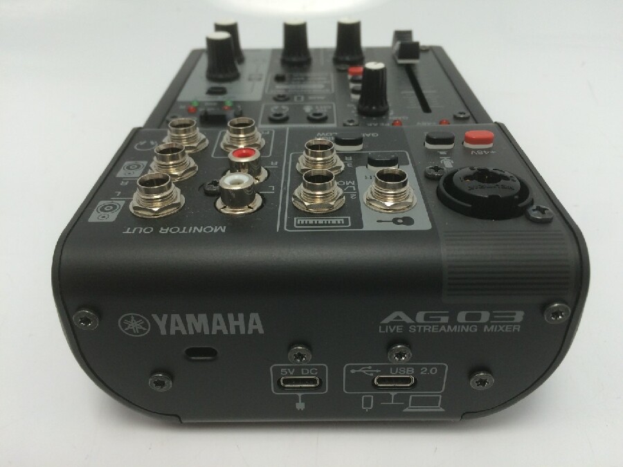 YAMAHA (ﾔﾏﾊ) AG03 MK2 ﾐｷｻｰ入荷しました。 ｜2024年03月23日｜静岡県