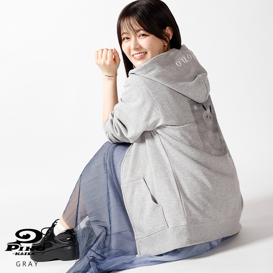 園田あいか×PIKO KAILAコラボZIPパーカー