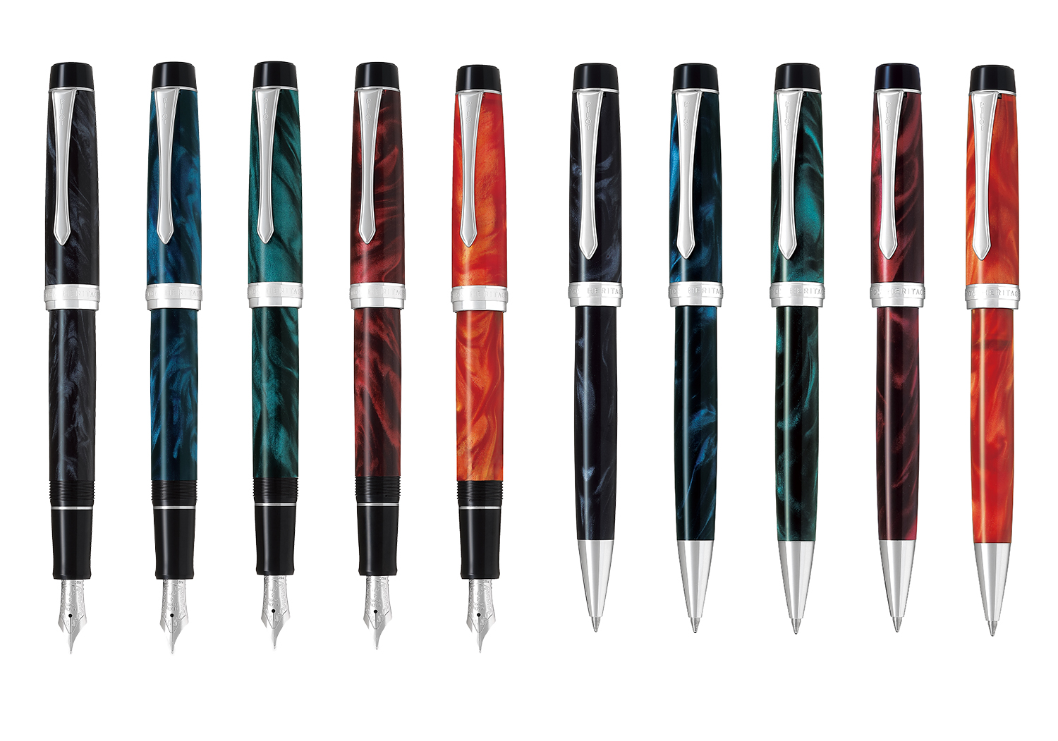 万年筆・油性ボールペン『カスタムヘリテイジSE』発売 | プレス