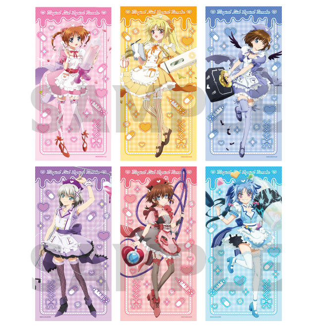 魔法少女リリカルなのは 描き下ろしオリジナルB2クリアポスター 3種