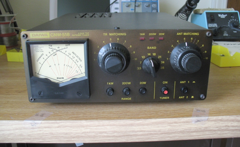 DAIWA CNW-518 アンテナチューナー DAIWA CNW-518 アンテナチューナー