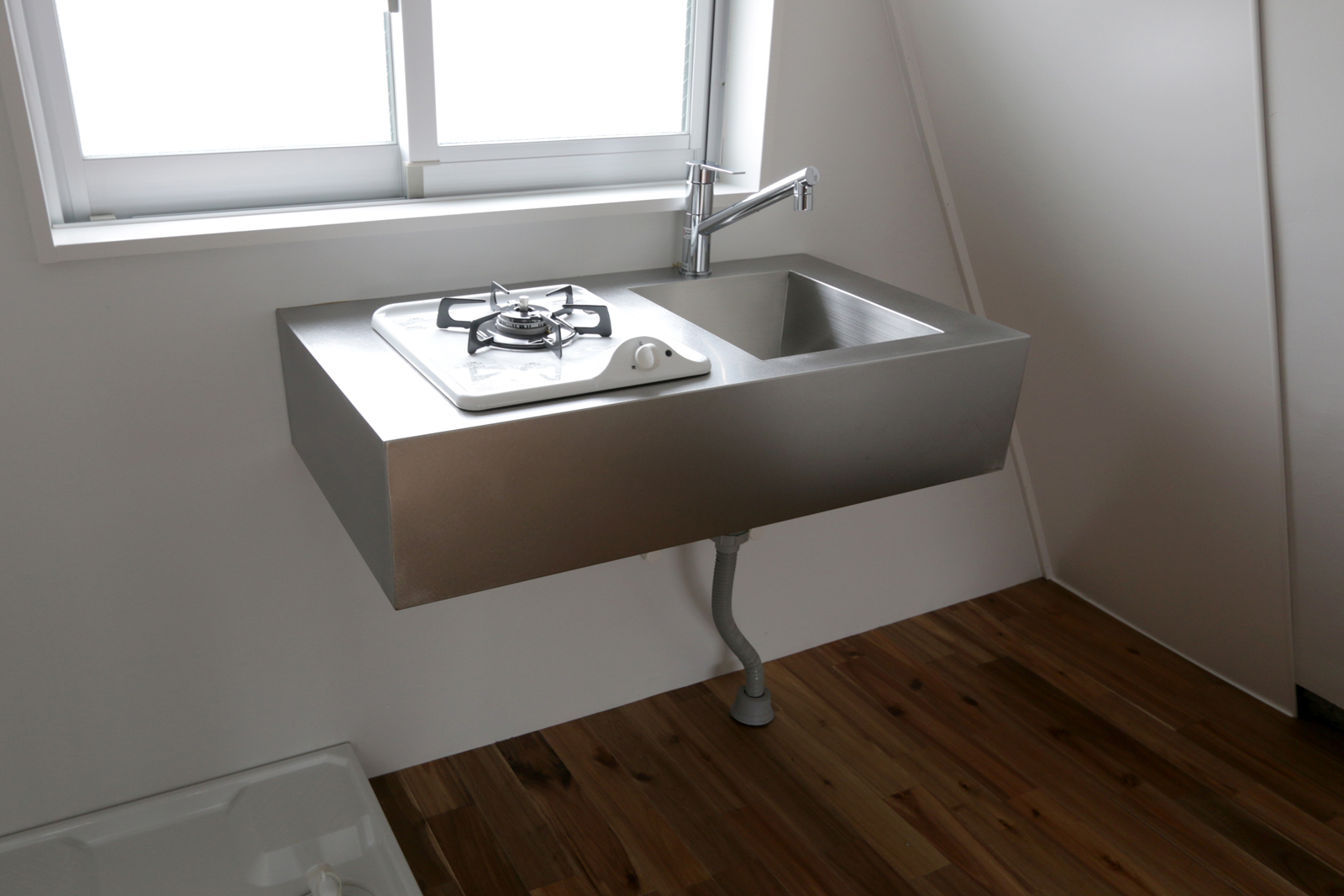 ガスコンロ ホーロートップ(WH) 1口 グリルレス プロパンガス | KB