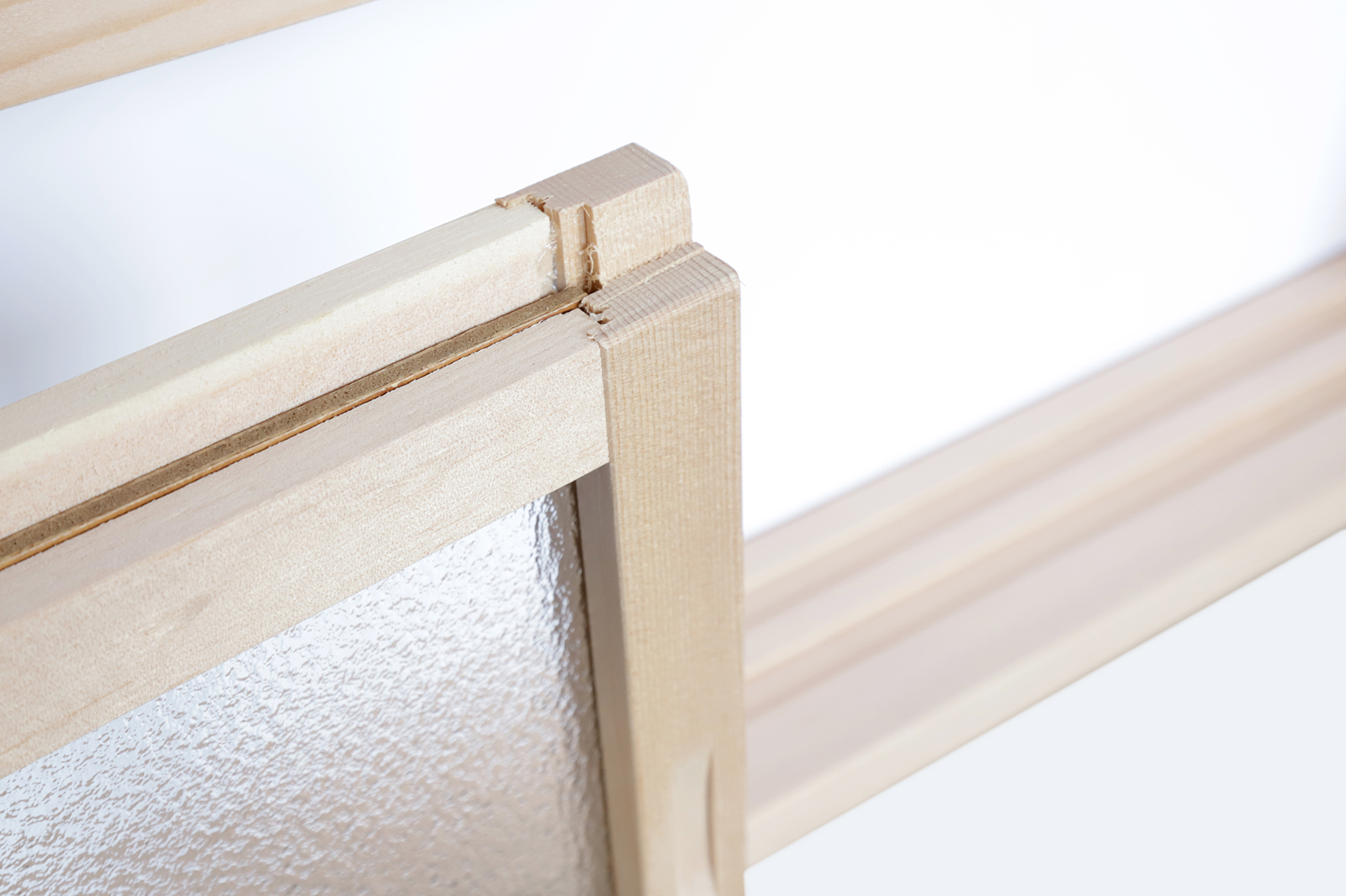 木製室内窓 横長引き違いタイプ サイズオーダー | DW-DR008-05-G164