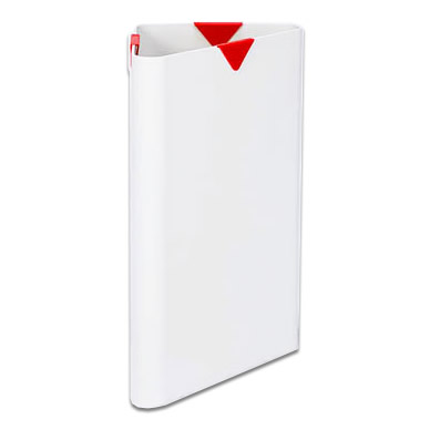 DELTA デルタ ボールペン ホワイト樹脂製 専用ケース付き DELTA デルタ