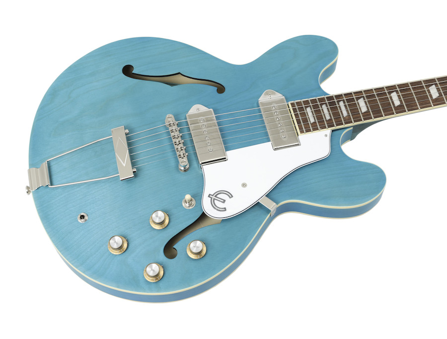 Epiphone casino worn blue denim 再塗装品 Casino Worn | Epiphone