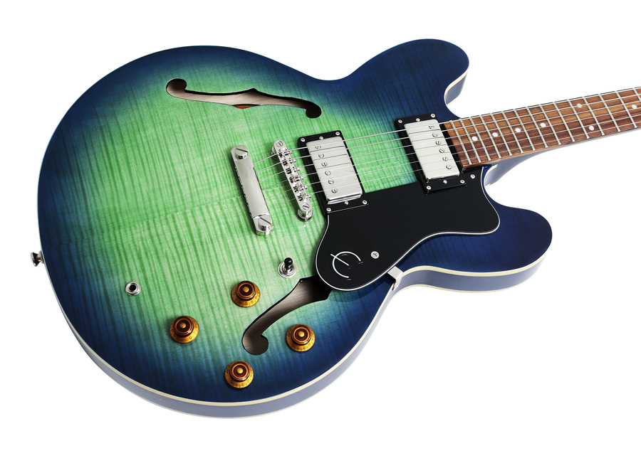 Epiphone 限定版 Dot Deluxe Aquamarine (AM) Epiphone 限定版 Dot