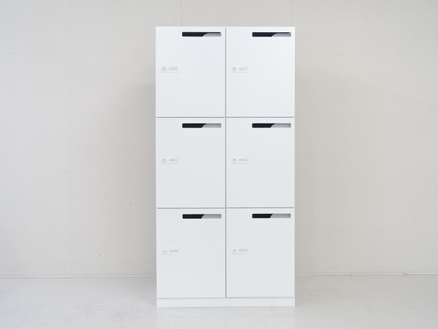 中古｜コクヨ｜エディア｜6人用パーソナルメールロッカー（オート