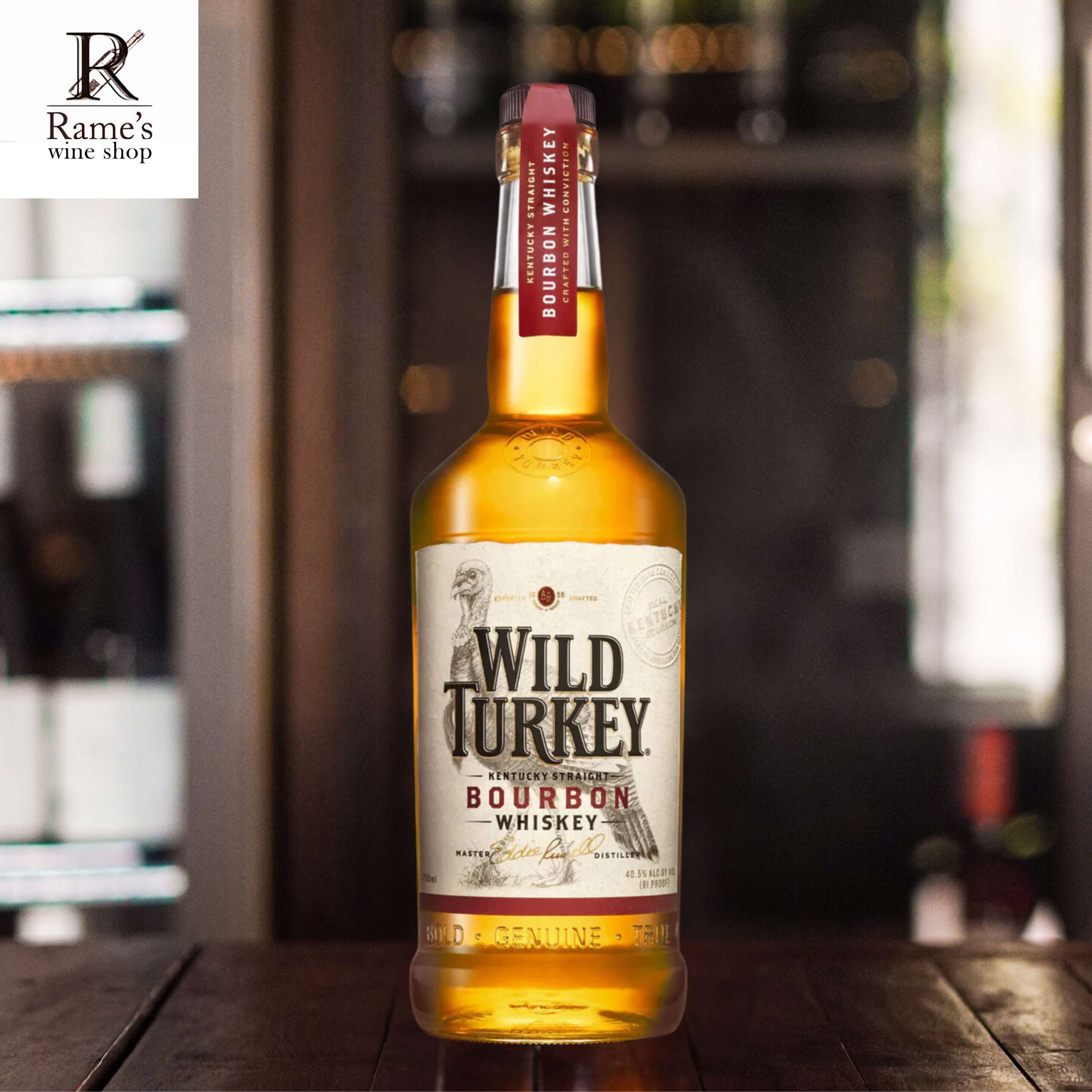WILD TURKEY Bourbon Whisky 750ml - USA - Rames Wine Shop