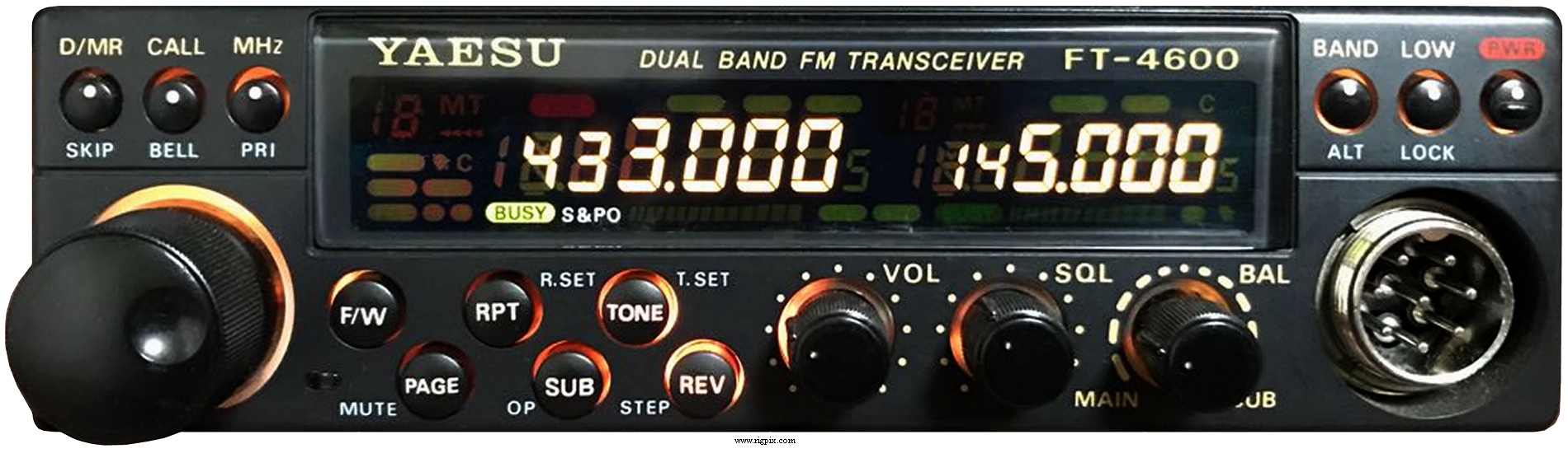 YAESU FT-4600 デュアルバンドFMトランシーバー YAESU FT-4600