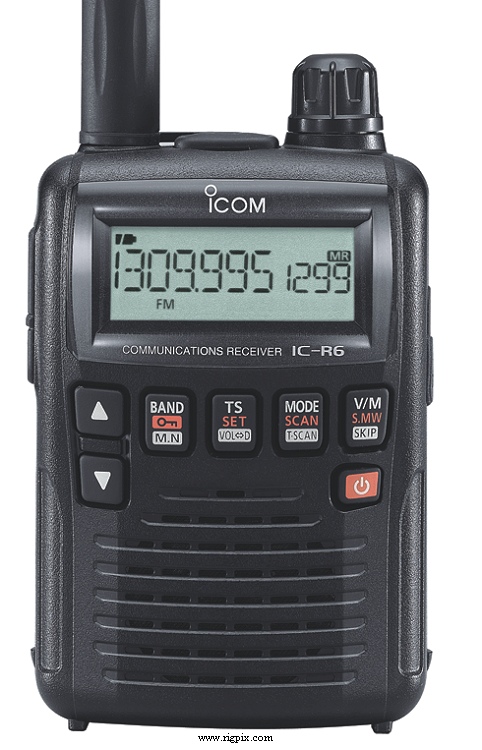 ICOM IC-R6 コミュニケーションレシーバー RigPix Database - Icom - IC-R6