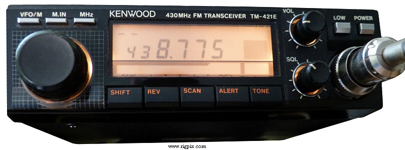トランシーバー KENWOOD 430MHz FM transceiver TM-421 Kenwood TM-421