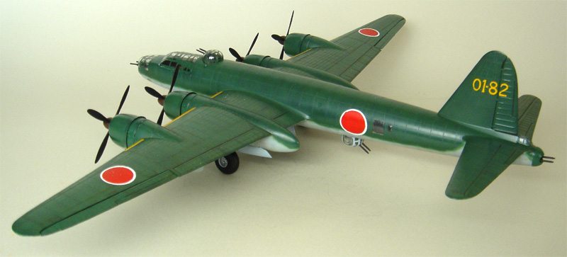 RENZAN 連山w/1 Goh Guided Bomb 1/72 Nakajima G8N1 Renzan with