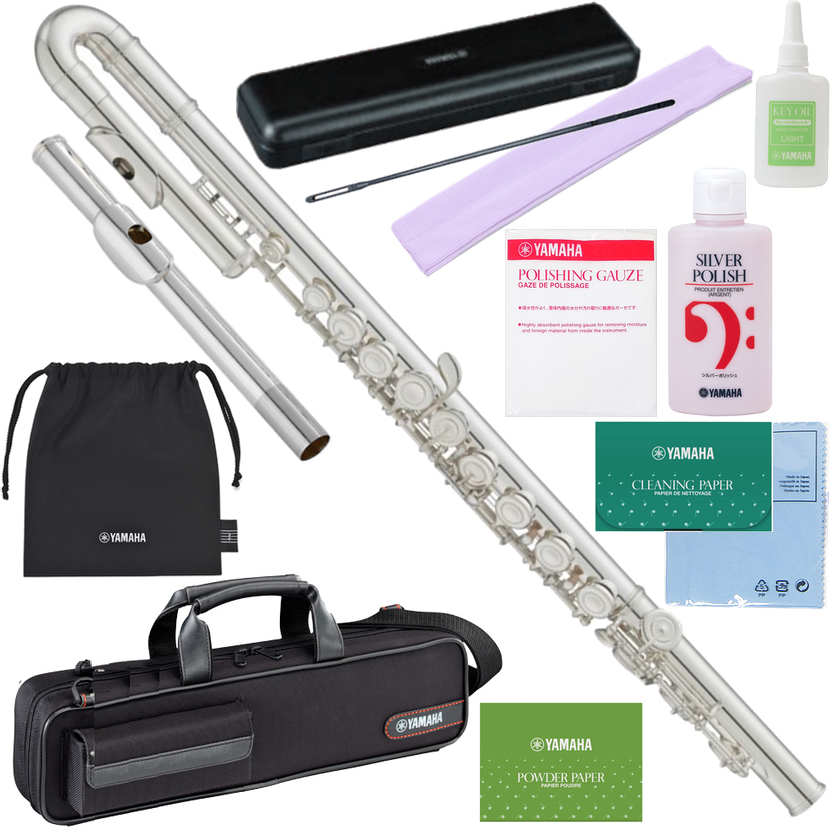 YAMAHA ヤマハ 5年保証サポート対象 YFL-212U フルート 子ども用 U字管