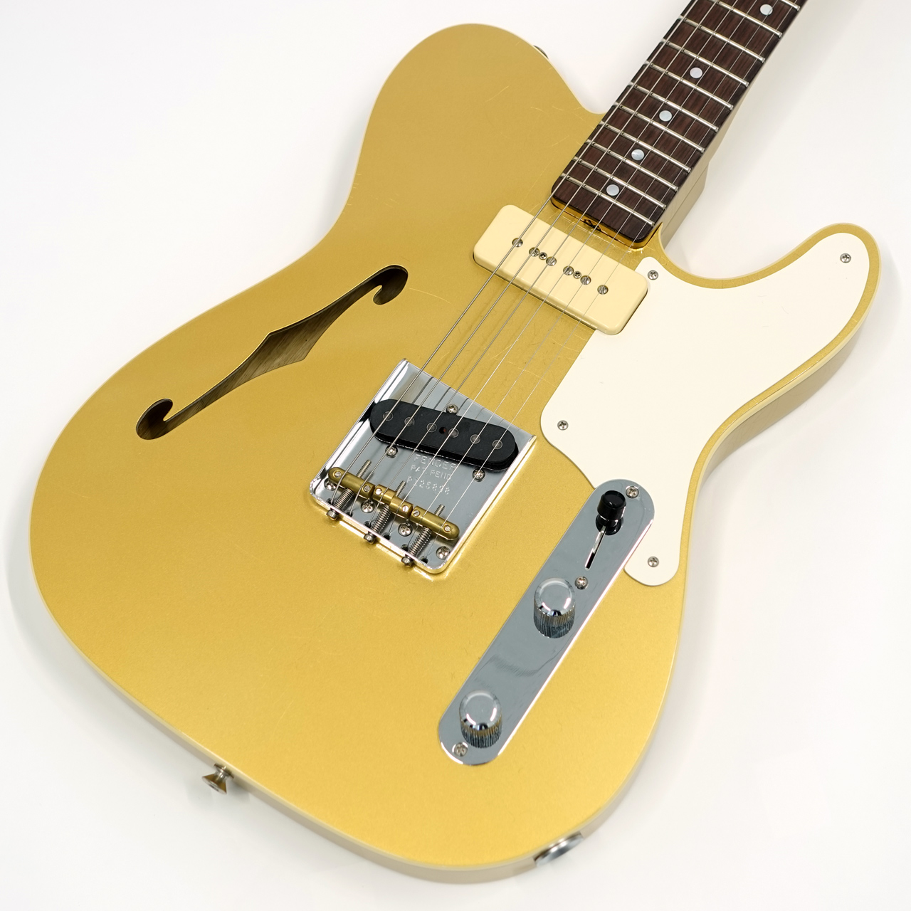 Fender Custom Shop 2024 Limited P-90 Korina Telecaster Deluxe