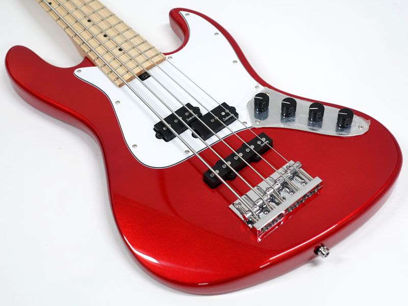 Sadowsky ME21 HP5 MP Solid Candy Apple Red Metallic High Polish