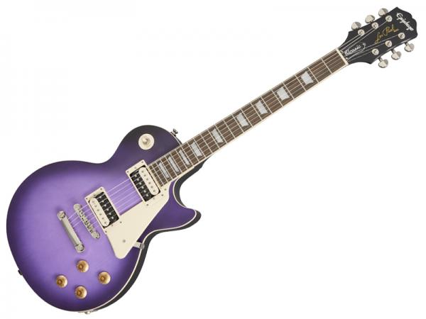 Epiphone エピフォン Les Paul Classic Worn Purple エレキギター レス