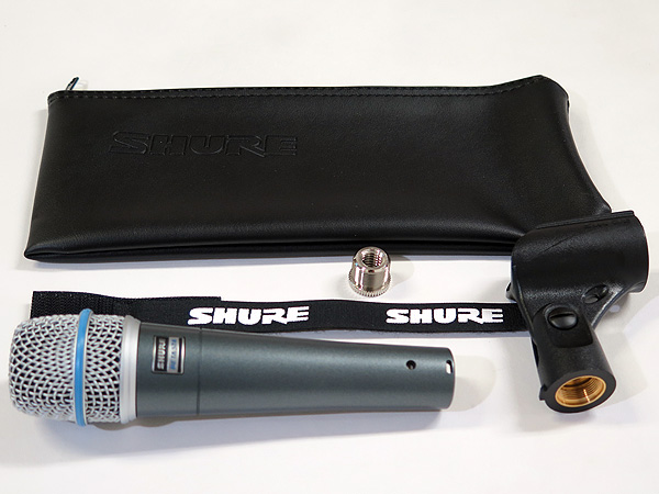 SHURE シュア BETA57A ◇ ダイナミックマイク スーパーカーディオイド