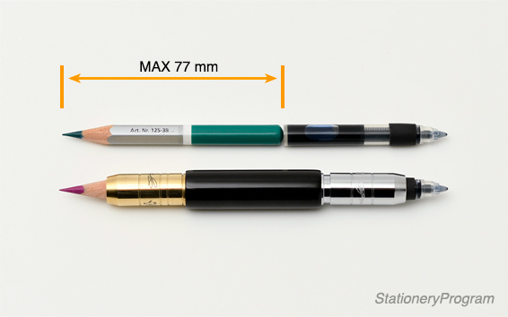 万年筆風鉛筆補助軸「五十音ミミック」 ｜ 信頼文具舗