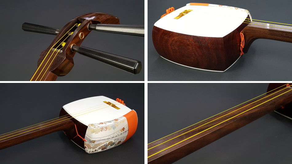 特上）地唄紫檀三味線 販売 WKT-5602ST 【和楽器市場】