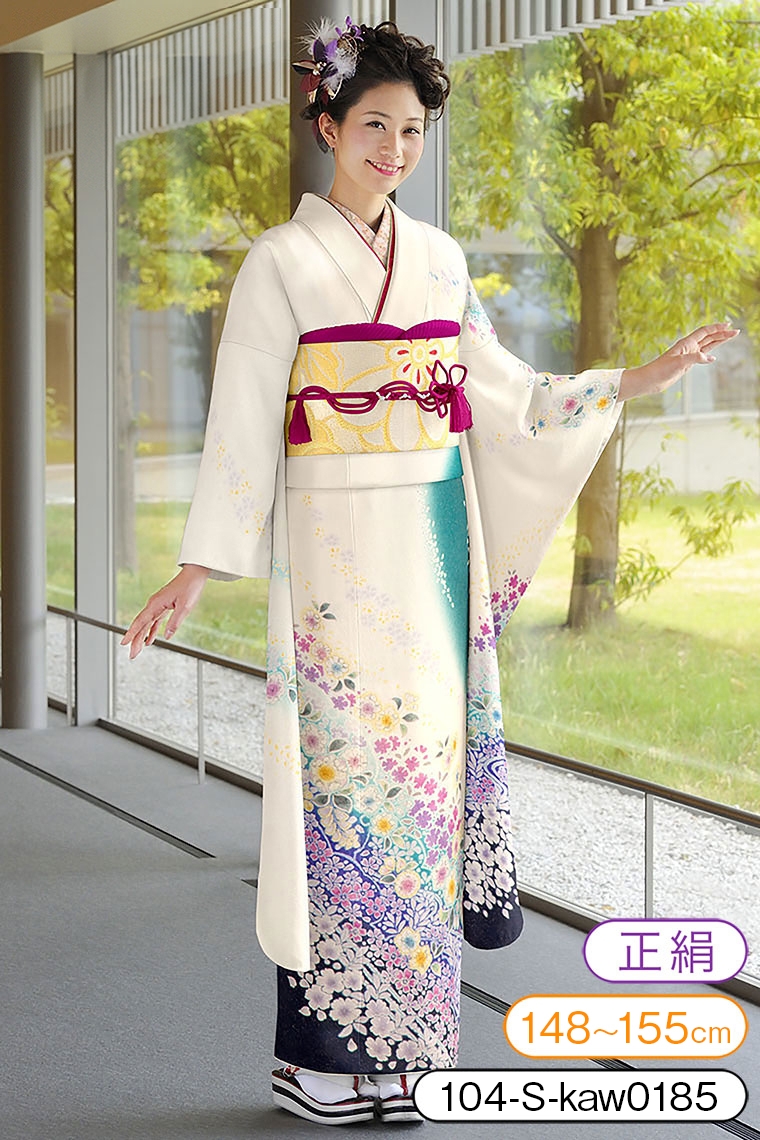 振袖フルセット□辻が花□花絞り□関芳□新品オーダー□正絹□成人式