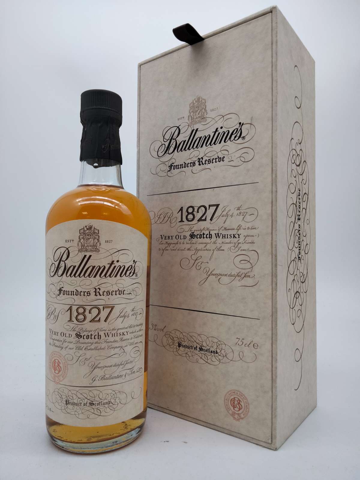 Ballantine's Founders Reserve 1827, Very Old Scotch Whisky
