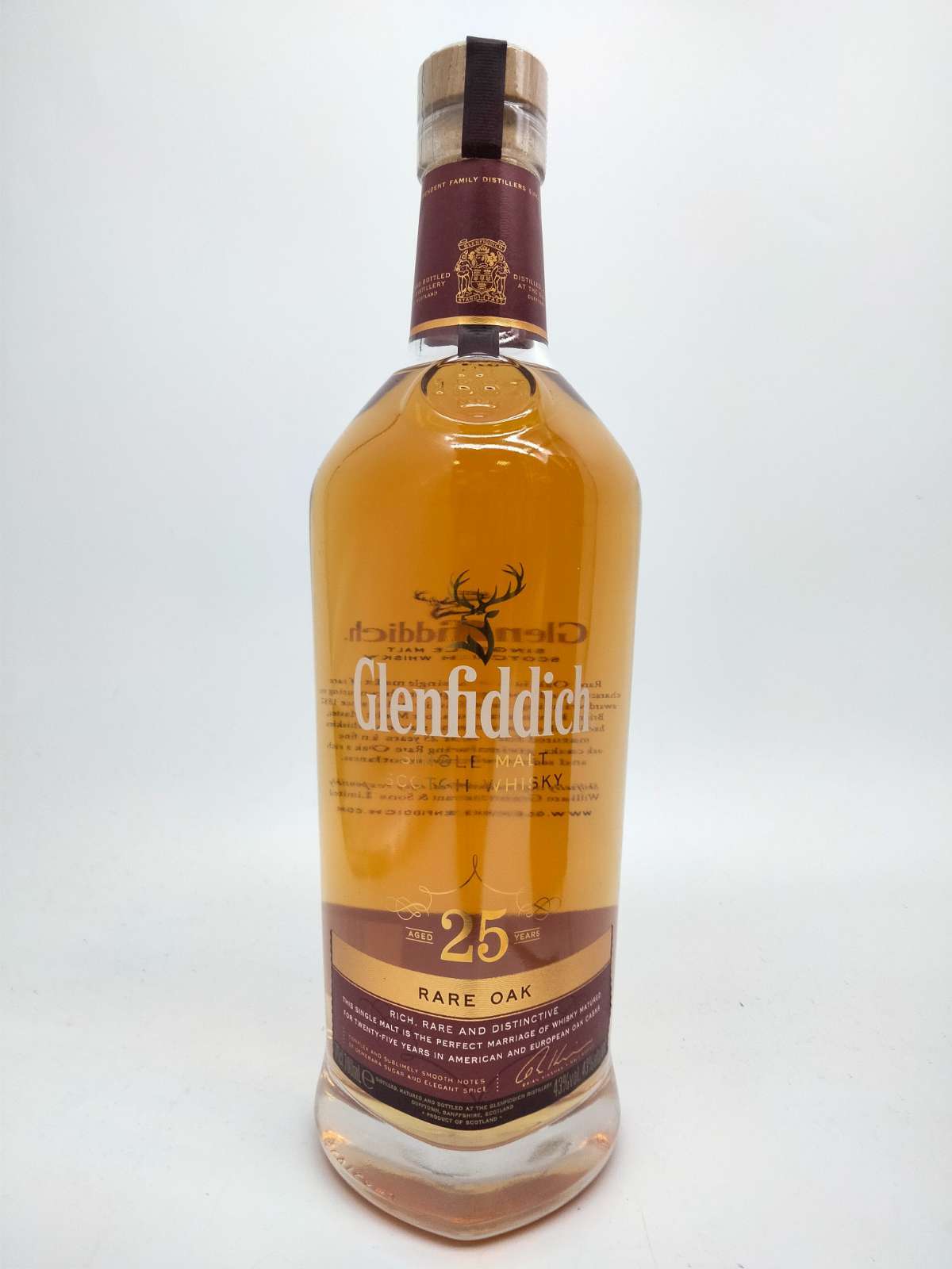 Glenfiddich 25 year old Rare Oak | Whiskey Bidders | Irish Whiskey