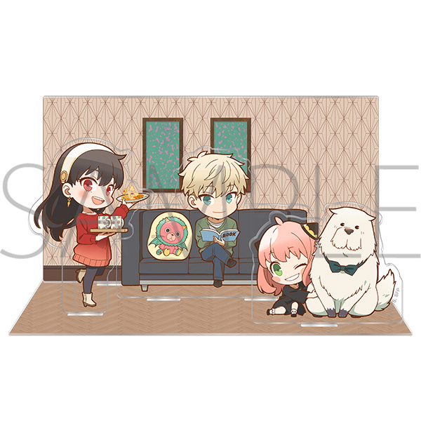 SPY×FAMILY スパイファミリー 全巻購入特典 アクスタ アクリルジオラマ