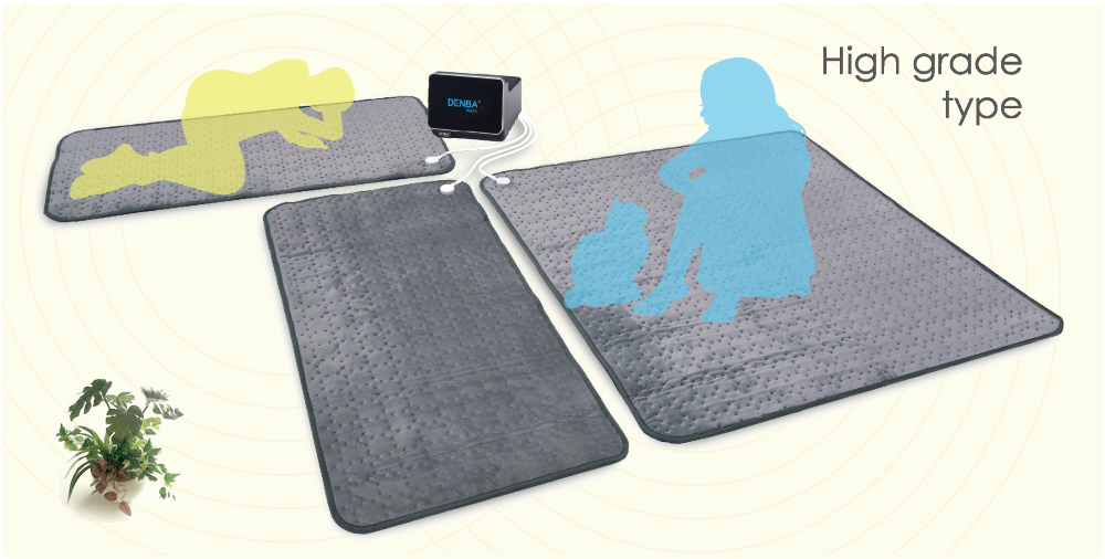 DENBA Charge 温熱マット 約140cm x 70cm DENBAチャージ 製品ページ