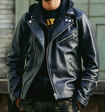 ヒステリックグラマー ライダースジャケット レザージャケット