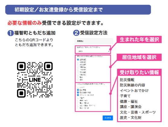 福智町公式LINEアカウント 令和6年1月4日より運用開始／福智町