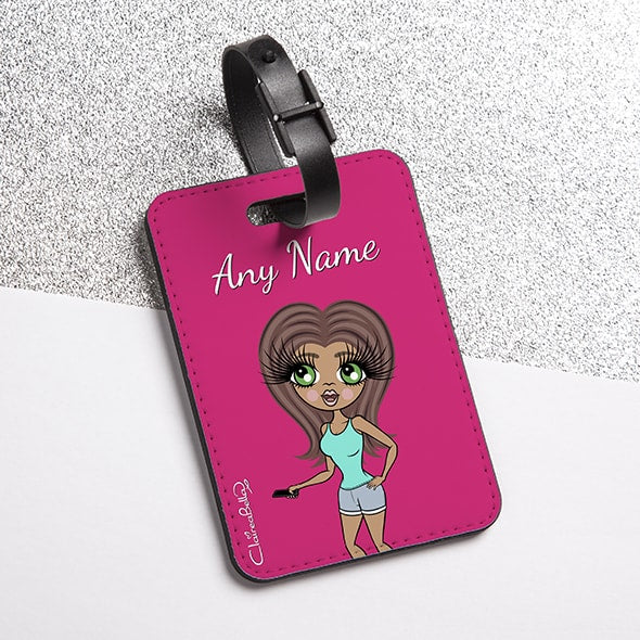 ClaireaBella Hot Pink Luggage Tag – Toxic Fox