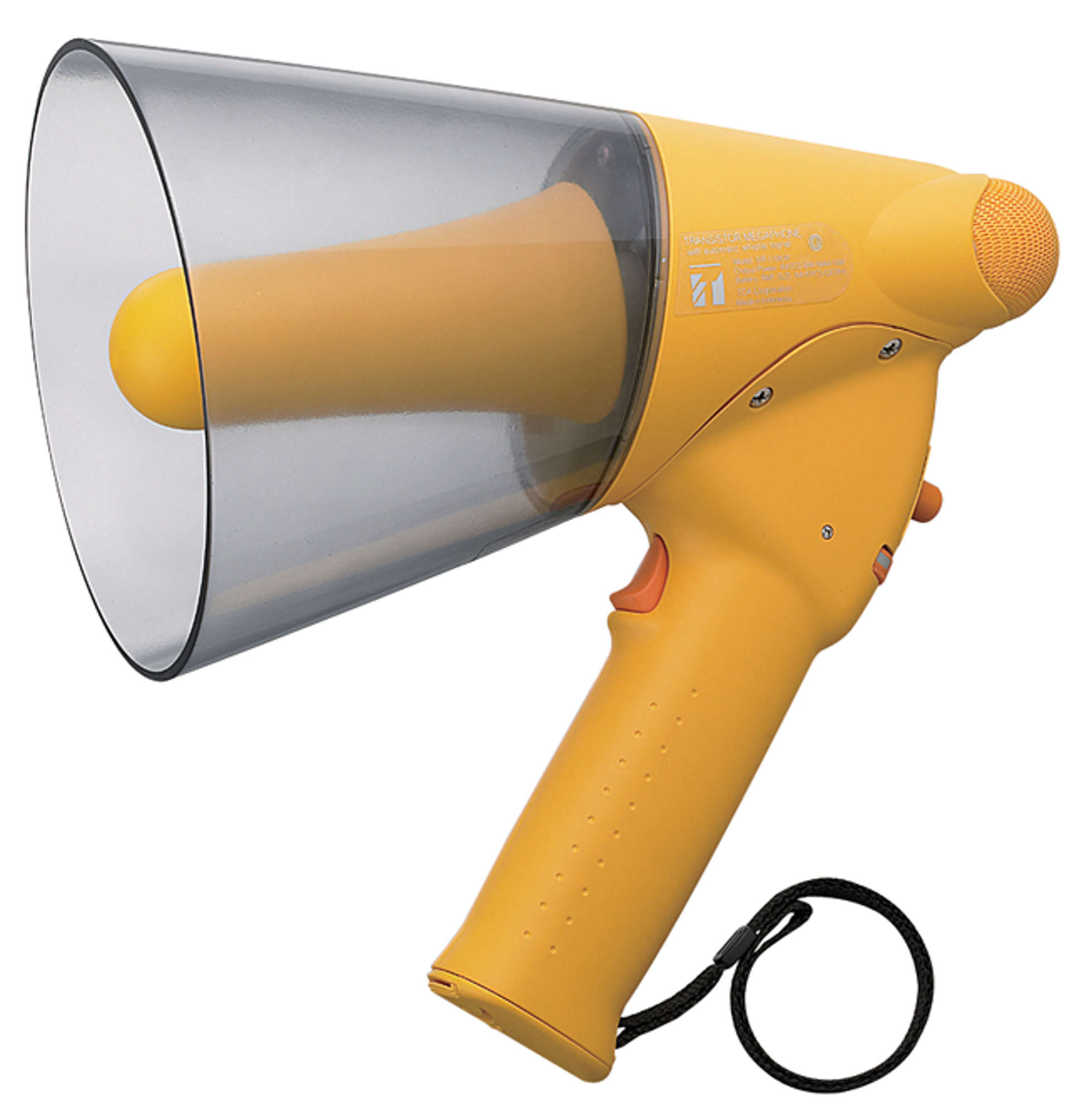 防滴メガホン 6W ホイッスル音付 (ER-1106W) | TOA株式会社