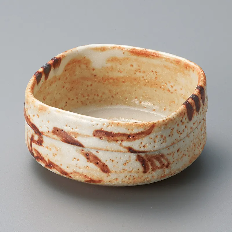 値下・志野鉄絵菓子器 値下・志野鉄絵菓子器 値下・志野鉄絵菓子器