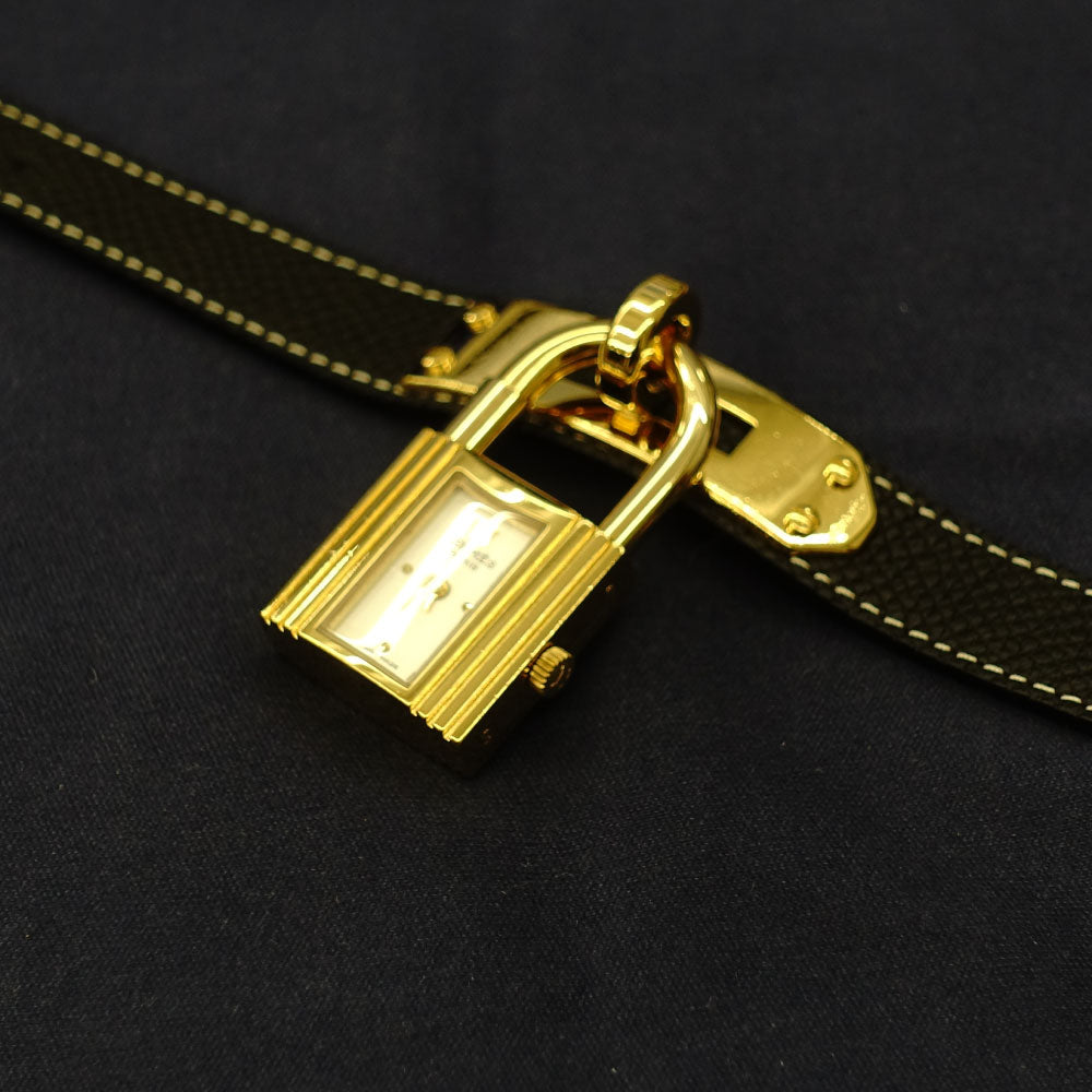 HERMES エルメス ケリー 時計 黒 ヴィンテージ 【公式通販】