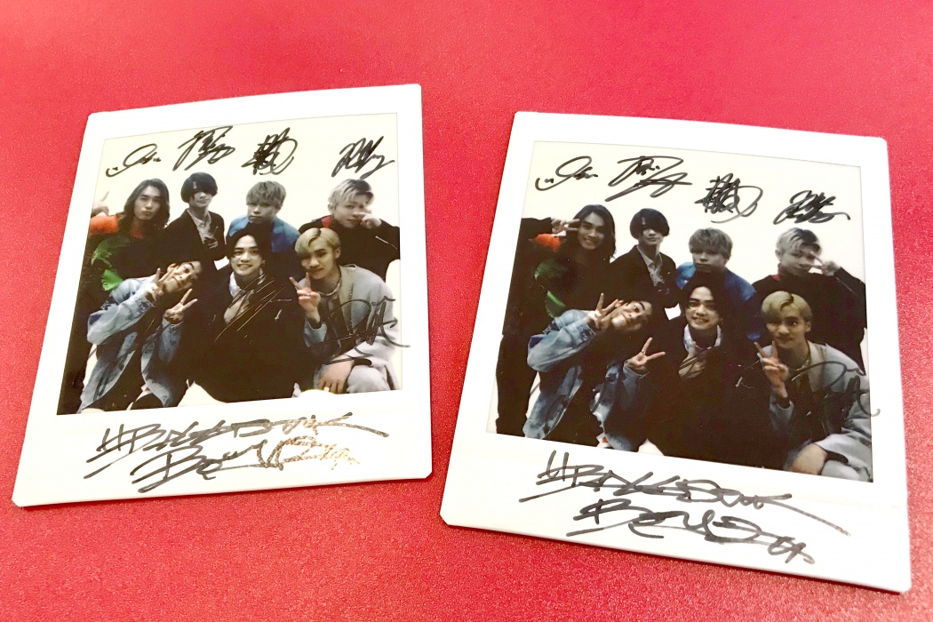 BALLISTIK BOYS直筆サイン入りチェキ プレゼント】BALLISTIK BOYZ