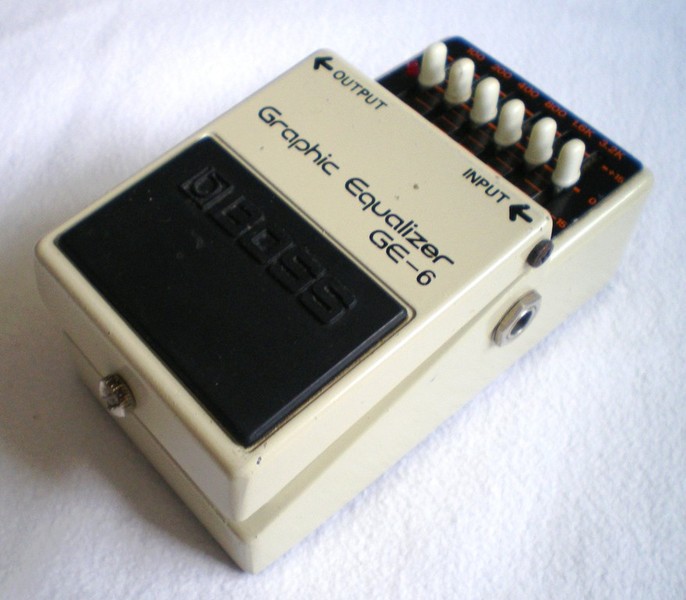 BOSS Graphic Equalizer GE-6 ヴィンテージ BOSS Graphic Equalizer GE