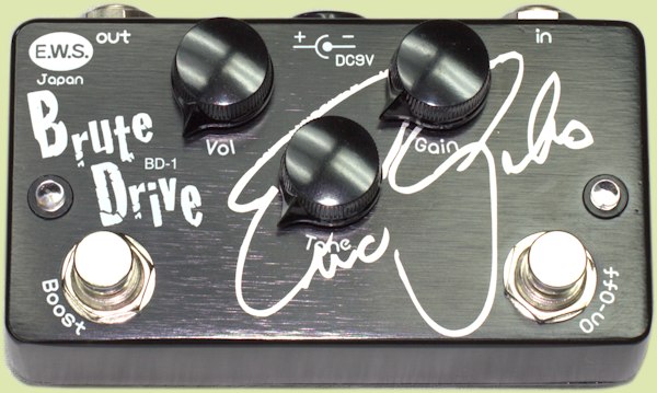 EWS Eric Gales Signature Brute Drive:Guitars, Pedals Amps Effects