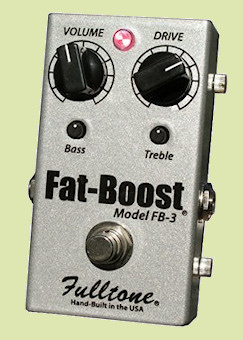 Fulltone FatBoost 3 FB-3 Pedal:Guitars, Pedals Amps Effects