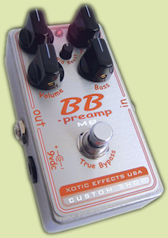 ギター Xotic Custom Shop BB Preamp MB Xotic BBP-MB Custom Shop BB