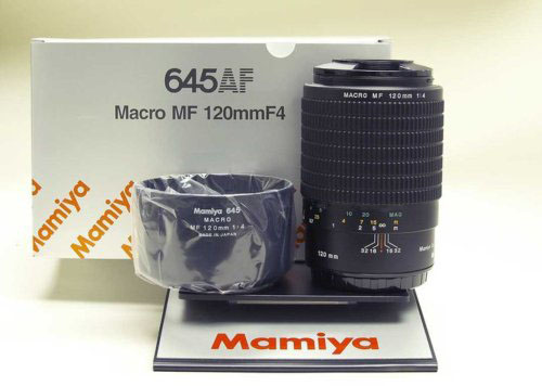 ☆希少美品☆ マミヤ MAMIYA 645 MACRO MF 120mm F4 Mamiya 120mm f4