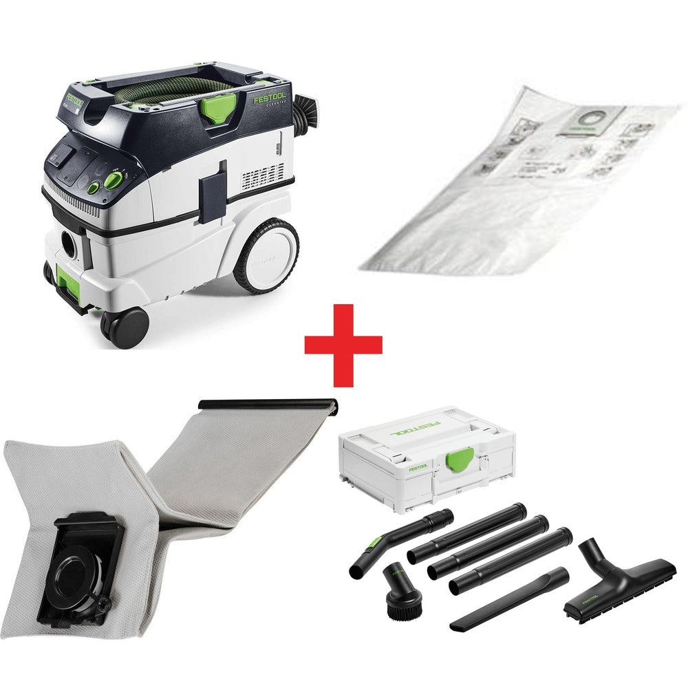 Festool CT 26 EI HEPA Bluetooth Dust Extractor Pro Bundle – Tool Nut