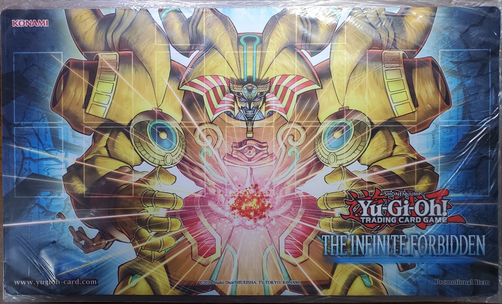 本物未開封】幻の召喚神エクゾディア/黒き魔術師 双六/表遊戯 プレイマット