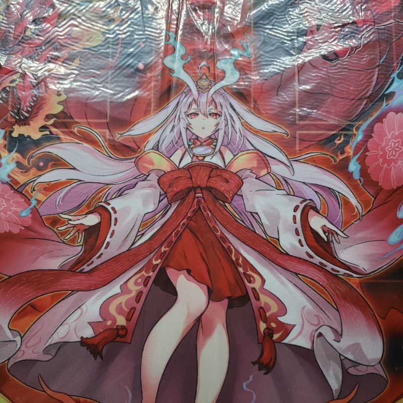 さ*字様 遊戯王 倶利伽羅天童 ハーフプレイマット 遊戯王OCG プレイ