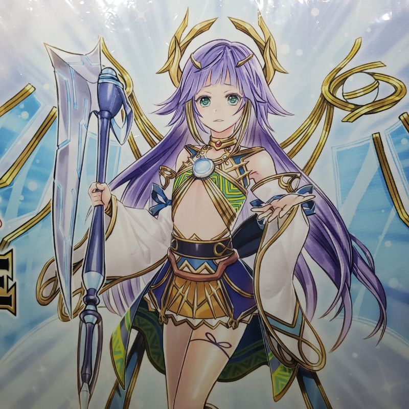 遊戯王 星杯の神子イヴ YOT アジア 公式プレイマット 遊戯王 プレイ